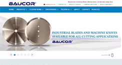 Desktop Screenshot of baucor.com